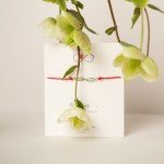 Браслет срібний Крила шнур червоний Youko - image-0